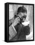 A Man Eating, Mukden (Shenyan), China, 1936-null-Framed Stretched Canvas