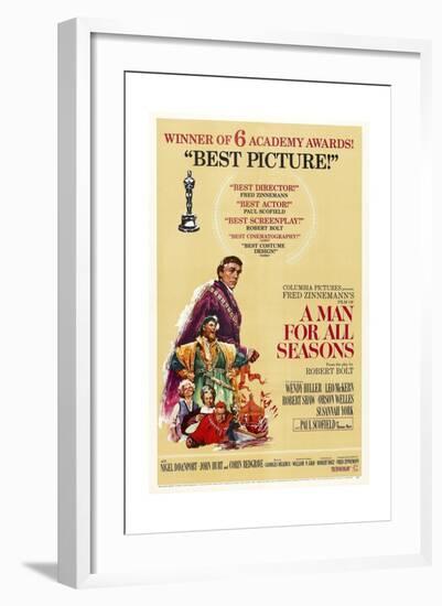 A Man for All Seasons, 1966-null-Framed Giclee Print