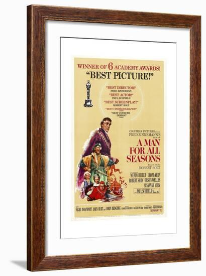 A Man for All Seasons, 1966-null-Framed Giclee Print