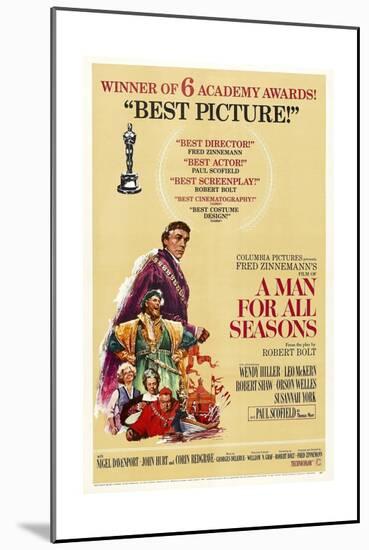 A Man for All Seasons, 1966-null-Mounted Giclee Print