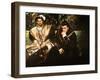 A Man For All Seasons, Robert Shaw, Paul Scofield, 1966-null-Framed Photo