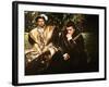 A Man For All Seasons, Robert Shaw, Paul Scofield, 1966-null-Framed Photo