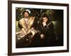 A Man For All Seasons, Robert Shaw, Paul Scofield, 1966-null-Framed Photo