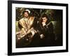 A Man For All Seasons, Robert Shaw, Paul Scofield, 1966-null-Framed Photo