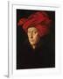 A Man in a Red Turban (Self-Portrait of Jan Van Eyck), 1433-Jan van Eyck-Framed Giclee Print