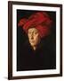 A Man in a Red Turban (Self-Portrait of Jan Van Eyck), 1433-Jan van Eyck-Framed Giclee Print