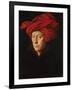 A Man in a Red Turban (Self-Portrait of Jan Van Eyck), 1433-Jan van Eyck-Framed Giclee Print