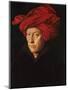 A Man in a Red Turban (Self-Portrait of Jan Van Eyck), 1433-Jan van Eyck-Mounted Giclee Print