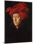 A Man in a Red Turban (Self-Portrait of Jan Van Eyck), 1433-Jan van Eyck-Mounted Premium Giclee Print