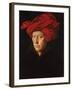 A Man in a Red Turban (Self-Portrait of Jan Van Eyck), 1433-Jan van Eyck-Framed Giclee Print