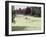 A Man in a Row Boat Drifts on the Louisiana Bayou-null-Framed Photographic Print