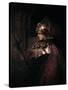 A Man in Armour, 1655-Rembrandt van Rijn-Stretched Canvas