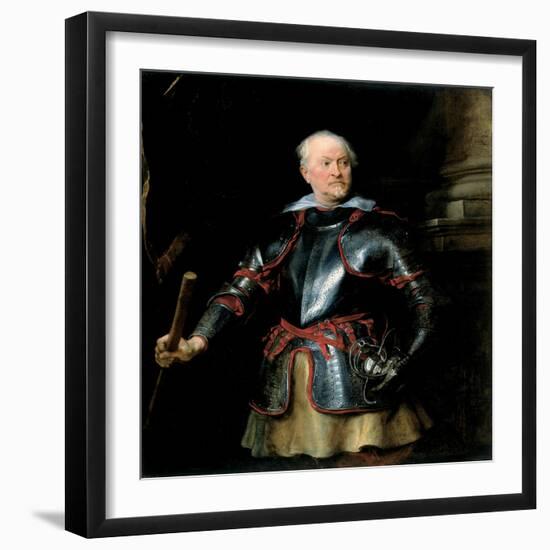 A Man in Armour, C.1621-27-Sir Anthony Van Dyck-Framed Giclee Print