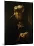 A Man in Oriental Costume-Rembrandt van Rijn-Mounted Premium Giclee Print
