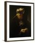 A Man in Oriental Costume-Rembrandt van Rijn-Framed Giclee Print