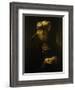 A Man in Oriental Costume-Rembrandt van Rijn-Framed Giclee Print