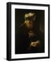 A Man in Oriental Costume-Rembrandt van Rijn-Framed Giclee Print