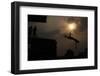 A Man Jumps into a Pool in Sanaa-Suhaib Salem-Framed Photographic Print