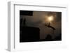 A Man Jumps into a Pool in Sanaa-Suhaib Salem-Framed Photographic Print