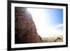 A Man Lead Climbing a Sport Route at Cochise Stronghold in Southern Arizona-Bennett Barthelemy-Framed Photographic Print