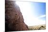 A Man Lead Climbing a Sport Route at Cochise Stronghold in Southern Arizona-Bennett Barthelemy-Mounted Photographic Print