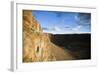 A Man Leads a 5.10C Climb at Vantage in Washington at Sunset-Ben Herndon-Framed Photographic Print