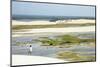 A Man Looking Out from the Funil Dune, Ceara, Brazil, South America-Alex Robinson-Mounted Photographic Print