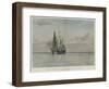 A Man-O'-War of 1798-Eduardo de Martino-Framed Premium Giclee Print