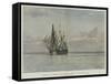 A Man-O'-War of 1798-Eduardo de Martino-Framed Stretched Canvas