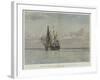 A Man-O'-War of 1798-Eduardo de Martino-Framed Giclee Print