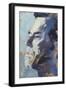 A Man of Strength, 2000 (Acrylic on Board)-Angie Kenber-Framed Giclee Print