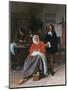 A Man Offering an Oyster to a Woman, C1660-1665-Jan Steen-Mounted Giclee Print