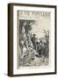 A Man on a Country Road Looks, Eyes in the Wave, the Location of a Dozen Hives. an Old Peasant, Lea-Alphonse Marie Mucha-Framed Giclee Print