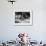 A Man on a Norton Bike Taking Part in the Belgian Grand Prix, 1924-null-Framed Photographic Print displayed on a wall