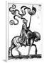 A Man on Horseback, 1576-Melchior Lorck-Framed Giclee Print