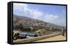 A Man Overlooking, Idriss, Morocco, North Africa, Africa-Simon Montgomery-Framed Stretched Canvas