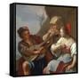 A Man Playing the Lute-Pietro Bardellino-Framed Stretched Canvas