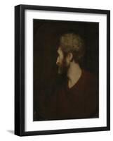A Man's Head-Sir Joshua Reynolds-Framed Giclee Print