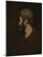 A Man's Head-Sir Joshua Reynolds-Mounted Giclee Print