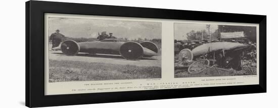 A Man-Slaying Motor-null-Framed Giclee Print