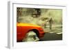 A Man Trying to Cross the Street in Midtown Manhattan, New York-Sabine Jacobs-Framed Photographic Print