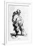 A Man Urinating, 1631 (Eching)-Rembrandt van Rijn-Framed Giclee Print