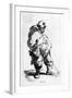 A Man Urinating, 1631 (Eching)-Rembrandt van Rijn-Framed Giclee Print