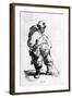 A Man Urinating, 1631 (Eching)-Rembrandt van Rijn-Framed Giclee Print