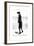 A Man Walking with an Umbrella under His Arm, 1784-null-Framed Giclee Print