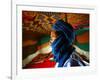 A Man, Wearing his Traditional Tuareg Turban, Stands in His Tent in Koygma-null-Framed Photographic Print