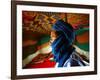 A Man, Wearing his Traditional Tuareg Turban, Stands in His Tent in Koygma-null-Framed Photographic Print