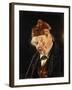 A Man with a Pipe-Carl Kronberger-Framed Giclee Print