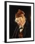 A Man with a Pipe-Carl Kronberger-Framed Giclee Print