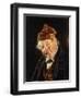 A Man with a Pipe-Carl Kronberger-Framed Giclee Print